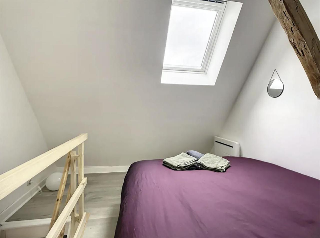Chez Mily Joli Petit Duplex Plein Centre Villers Cotteret Draps Et Serviettes Fournis ヴィレ・コトレ エクステリア 写真