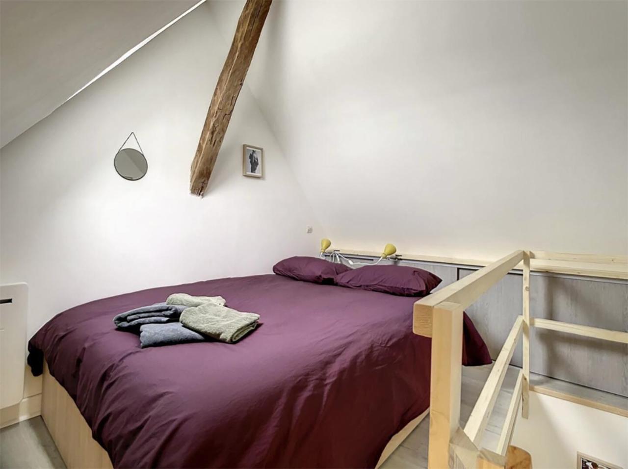 Chez Mily Joli Petit Duplex Plein Centre Villers Cotteret Draps Et Serviettes Fournis ヴィレ・コトレ エクステリア 写真